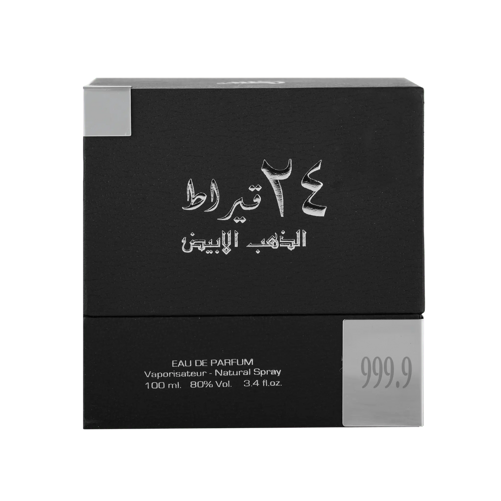 Lattafa 24 Carat White Gold – 100ml Eau de Parfum