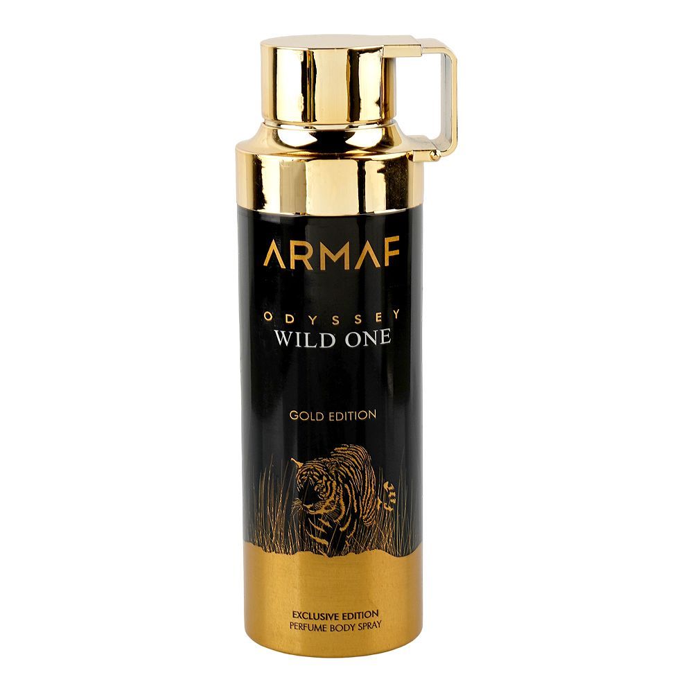 ARMAF Odyssey Wild One Gold Edition Body Spray 200ml for Men