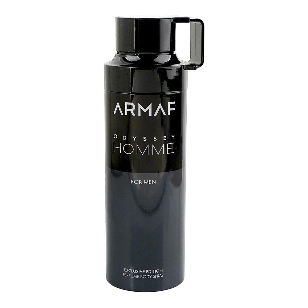 Armaf Black Homme For Men Deodorant Body Spray 200ml