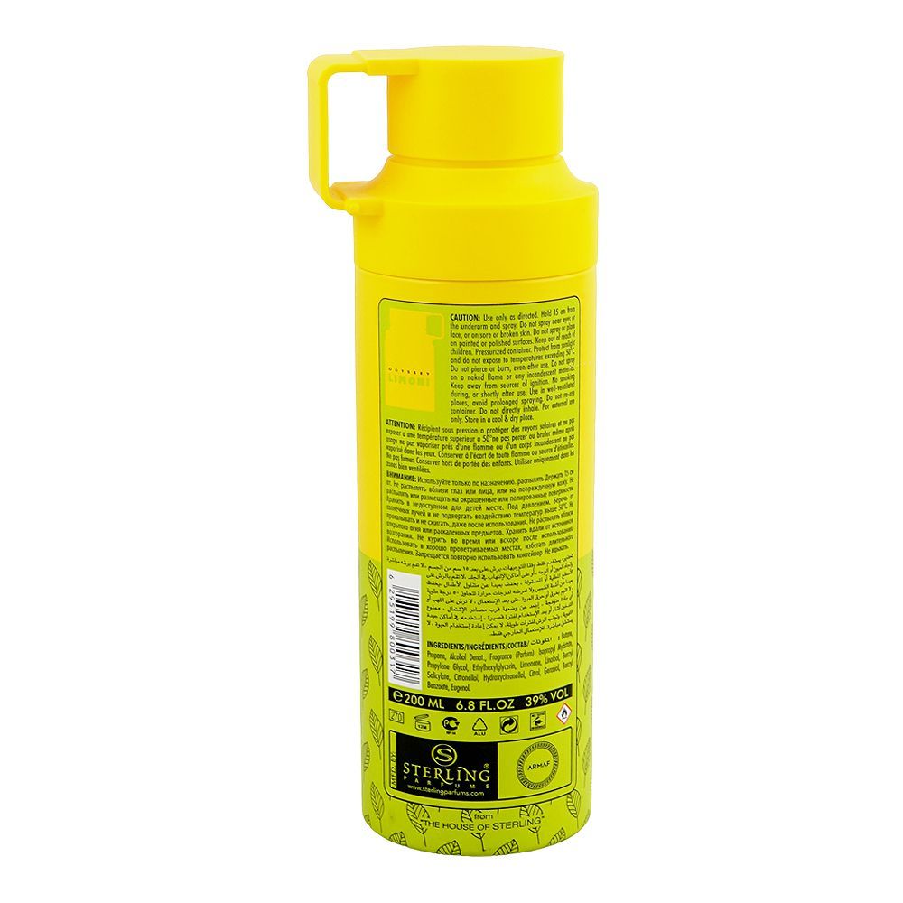 Armaf Odyssey Limoni Fresh Edition Body Spray 200ml