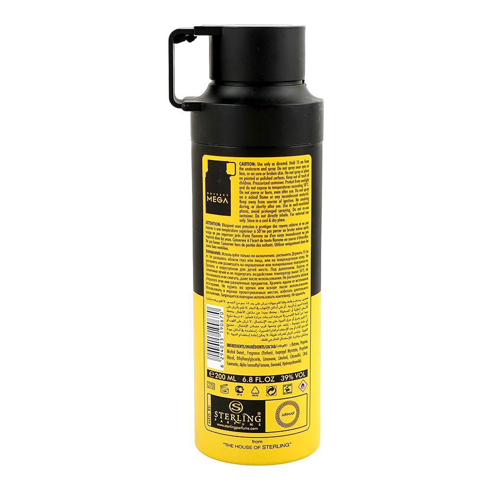 Armaf Odyssey Mega Body Spray 200ml for men in Pakistan